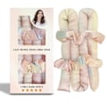 Miniatyrbild 1 av 8: Kitsch Satin Heatless Curling Set - Övernattningslockar, Värmelös Curlingband, Mjuka Lockar Utan Värme, Hårrullear - Solnedgång