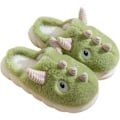 Miniatyrbild 1 av 4: Damtofflor Söta Gristofflor Dinosaurie Djurtofflor Varma Vinter Plyschtofflor