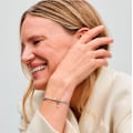 Miniatyrbillede 5 af 7: Pandora Two-Tone Snoet Hjerte Charm S925 Sterling Sølv - 783242C01