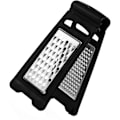 Miniatyrbilde 1 av 8: Mote Grater Grønnsakskutter Grønnsakslicer Allsidig Gadget Behandling Verktøy Grønnsakskutter for Fruktslicer Black