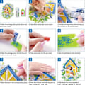 Miniatyrbild 5 av 8: DIY Snögubbe Diamantmålning Kit | Julbord Dekoration | Set B B