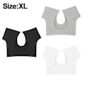 Miniatyrbillede 2 af 5: 3 stk. Underarm svedvest Underarm pads Armhule svedbeskyttelse