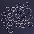 Miniatyrbillede 7 af 8: 100 stk. Binder Ringe, Løse Blade Binder Ringe, Bog Ringe, Metal Bindingsringe til Papirer, Flash Cards, Index Cards, Ringbind, Kontor, Skole, Hjem 1.2 Inch/30mm