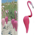 Pikkukuva 1 / 5: Florida Tanssivat Linnut Puutarhan Metallitaide, Värikäs Pyörivä Lintu, Dynaaminen ja Oikukas Flamingo Tuulimylly Puutarhaveistos Rose red