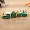 Miniatyrbilde 1 av 5: Juletog i tre - Julerpynt - Håndverk i tre - Julen 2023 - Navidad - Noel - Gaver - Godt nytt år 2024 E-Green