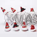 Miniatyrbilde 2 av 7: 8 stk Mini Julehatt Hårklipp Julehatt Hodebånd Glitter Julenissehatt Hårklipp Hodeplagg Hodebånd Julenissehatt for Barn Voksne Julenissen