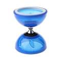 Miniatyrbild 1 av 5: Diabolo Set (4 färger, 2 storlekar) Trippel Kullager Koppling Matchande Färgade Fiberhandpinnar, Diabolosnöre & Väska Deep Blue large