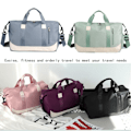 Miniatyrbilde 8 av 10: Sport Gym Bag Fitness Treningsbag LYSE ROSA Lys Rosa Light Pink