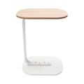 Miniatyrbillede 2 af 5: C-formet Sidebord Fritstående Sofabord Log White