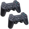 Pikkukuva 1 / 4: Langaton ohjain PS3:lle Yhteensopiva - Musta Musta 2 kpl 2 kpl 2 kpl