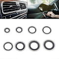 Miniatyrbillede 2 af 5: Automotive Airconditioneringssystem Kompressor O-ringe Kit Reparationsforsegling Pakning Black