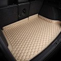 Pikkukuva 1 / 5: Tavaratilan suojus korotetuilla reunoilla Maserati Levante 2018-2023, nahkainen auton takakontin matto suojus - koiraystävällinen ja vedenpitävä lisävaruste Beige