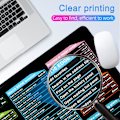 Miniatyrbillede 5 af 8: Stor Gaming Mousepad, Lang XXL Mousepad, Kontor Shortcut Mousepad, Udvidet Computer Mousepad/Skrivebordsmatte med Syet Kant til Gamer, Kontor, Hjem Office Shortcuts A 800x300mm