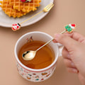 Miniatyrbillede 5 af 5: Jule-skeer, rustfrit stål omrørningsske Te-ske stil 4 Style 4