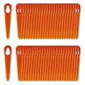 Miniatyrbilde 2 av 5: 100 stk. for STIHL Polycut 2-2 ABS Klippeblader Gressklipper Reservedeler