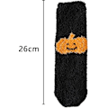 Miniatyrbillede 5 af 5: Fuzzy Sokker til Kvinder og Mænd - Bløde, Hyggelige, Vintervarme, Superbløde, Slippersokker med Grip, Hjemmesokker til Halloween