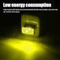 Miniatyrbillede 2 af 5: 4 stk. USB LED Bil Lysarmatur, Mini USB Bil Lys, Plug-in USB Interface Bagagerumsstemningslys Bærbart Natlys Yellow