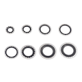Miniatyrbillede 4 af 5: Automotive Airconditioneringssystem Kompressor O-ringe Kit Reparationsforsegling Pakning Red