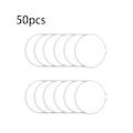 Miniatyrbilde 2 av 5: 50 stk. Loppefelle Refill Disker Erstatningsbrett, Passer de fleste modeller Sticky Dome Loppefeller for