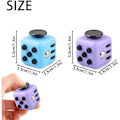 Miniatyrbilde 2 av 7: Fidget leketøy, 2 stk kubeleker, anti-stress, sanseleker, angstdempende leketøy, fingerleketøy, gave til barn og voksne med 6 forskjellige funksjoner