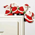 Miniatyrbild 4 av 4: Juldekoration för dörrram - Tomte och ängel