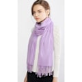 Miniatyrbilde 5 av 5: Dame Skjerf Pashmina Sjal og Wraps for Bryllup Skjerf for Kvinner Vinter Lavender