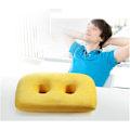 Miniatyrbillede 2 af 5: Termosker Iskias Tuberositas Siddepude med To Huller til Siddeknogler - Memory Foam Siddende Knogleaflastningspude til Numse, Lænd, Hofter (Farve: Bl
