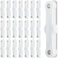 Miniatyrbillede 1 af 7: Magnetisk strimmel, 22 stk. selvklæbende magnetiske strimler til fluenet, vinduesnet, insektnet, netgardiner, dørgardiner
