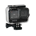 Miniatyrbilde 3 av 5: Vanntett 60M-hus for GoPro Hero 12 11 10 9 Black-etui for dykking