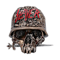 Miniatyrbilde 1 av 5: Slayer Skull Box Hodeskalle Hjelm Killer Frykt Skull Skull Box Resin Ornament Ornament