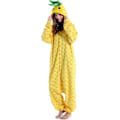 Miniatyrbillede 1 af 4: Ananas pyjamas Dyrekostume karneval jumpsuit M