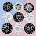 Pikkukuva 5 / 5: 2 Astrologian Lautaennustuksen Kaulakoru