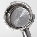 Miniatyrbillede 3 af 5: 2 STK 51mm Kaffemaskiner i Rustfrit Stål Trykfilterkurv Pulverkurv Bundløs Kaffe