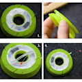 Miniatyrbillede 4 af 4: 10 stk. Silikone Fiskeline Opbevaringsholdere Fiske Snell Rigs Gear Spole Tenkara Line Keeper