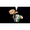 Miniatyrbillede 4 af 5: Tricks, Nem At Lære Pengeprinter Magic Prop, Omdanner Hvidt Papir Til Dollarsedler White