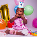 Miniatyrbillede 6 af 7: Baby Tiara Krone til 1 års fødselsdagsfest, Baby Første Fødselsdag Glitter Krone, 1 års Fødselsdag Hat Første Fødselsdag Pandebånd Fest Huer til 1 års Fødselsdag Light Blue