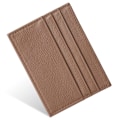 Miniatyrbillede 1 af 9: INF Slim kortholder i ægte læder tegnebog 6 kort slots Brown