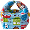 Miniatyrbillede 3 af 6: Babyhjelm Spædbarnshovedbeskytter Toddler Beskyttelseshue Bomuld Justerbar Sikkerhedshjelm til at Lære at Klatre og Gå Owl Blue