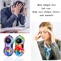 Miniatyrbild 6 av 6: 2 st Fidget Controller Pad, Portabel Stressreducerande Spelkonsol Hand Fidget Pad för Att Lindra Stress och Ångest