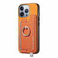 Pikkukuva 2 / 5: B5 iPhone 16 Pro Max -kotelo 2-in-1 Magneettinen Irrotettava Korttipidike Nahka+TPU Puhelin Kotelo - Keltainen Yellow