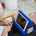 Miniatyrbillede 5 af 5: ZJ-01A Doven Telefonholder Tablet Læsepude Uden Netlomme til iPhone 16 / 16 Ultra / Multicolor Rose