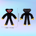 Pikkukuva 4 / 7: Plush-lelut, Peliajan Syntymäpäivälahjat, Kauhu Plush-lelu Halloween, Pehmeä Täytetty Plush-nukke Tytöille ja Pojille Black