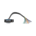Universal Obd2 16-pin hun-stik til åbent Obd-kabel hun-forlænger stik båndinterface