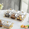 Miniatyrbillede 5 af 5: Tørret frugtbakke med låg Dekorativ serveringsplade til feriekøkkenbryllup 4 Girds as described