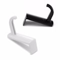 Miniatyrbillede 10 af 11: Universal Hodetelefonholder Væghængt Krog Headset Stativ Tripod T Sort One-size