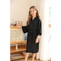 Miniatyrbillede 3 af 4: Børn Piger Satin Silke Kimono Morgenkåbe Badekåbe Natkjole til Spa Bryllup Fødselsdagsfest Kjole 7-9 years