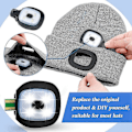Miniatyrbillede 3 af 5: USB Genopladelig LED Strikket Hue Lys, 4 Stykker, Høj, Medium og Lav Lysstyrke LED Hue