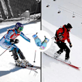 Miniatyrbild 3 av 3: Skidhandskar Snowboardhandskar, Vattentäta Varma Vinterhandskar, Köldtåliga Touchscreen-handskar för Snö Blue L