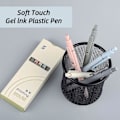 Miniatyrbillede 2 af 6: Gel penne - 0,5 mm sort blæk - 5 stk. Morandi Set
