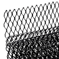 Miniatyrbild 1 av 5: Bilgrill Mesh Aluminium Bil Race Grill Nät Ventil Tuning Hållbar Honeycombs Mesh Grill Enkel Installation för Bil Black hexagon 11 25MM